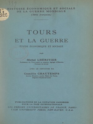 cover image of Études d'histoire locale